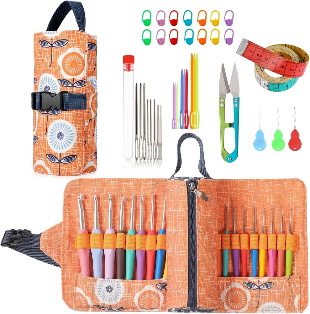 Ergonomic Crochet Set for Comfortable Crocheting
