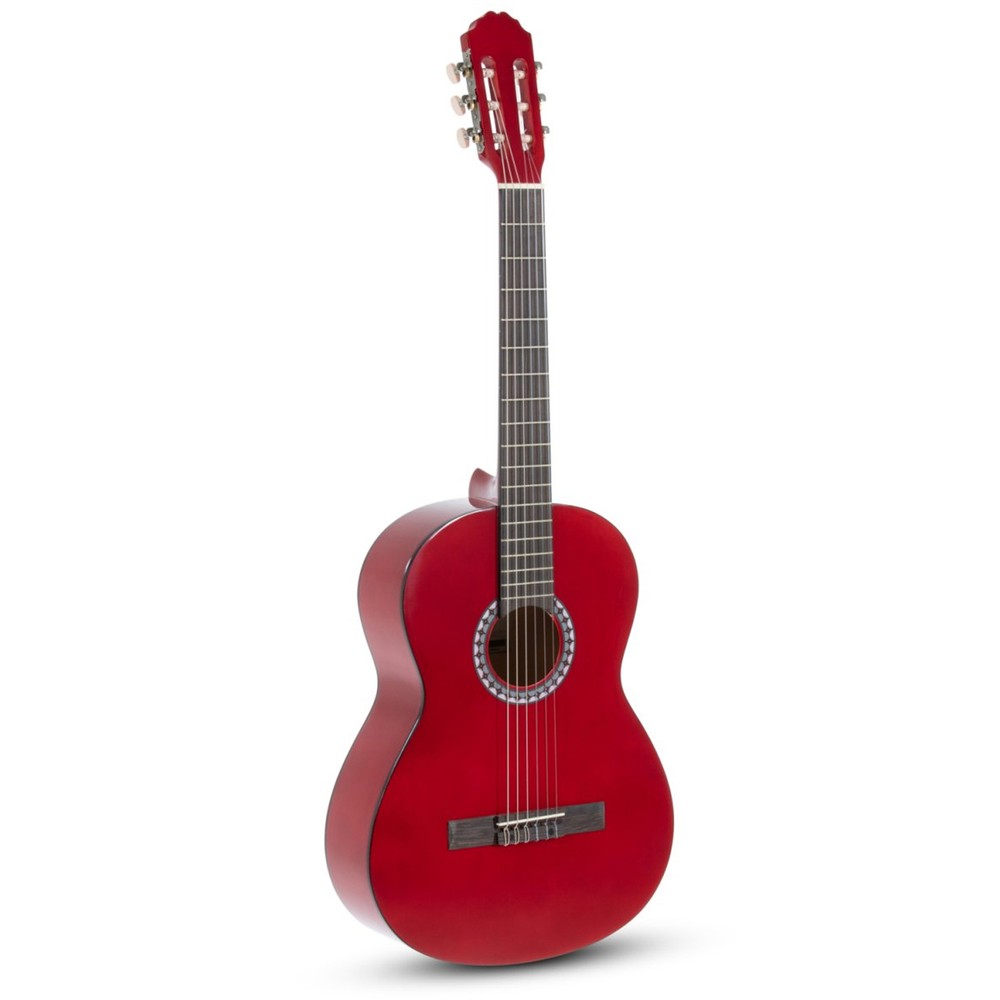 GEWA Basic Classical Guitar 3/4 Transparent Red