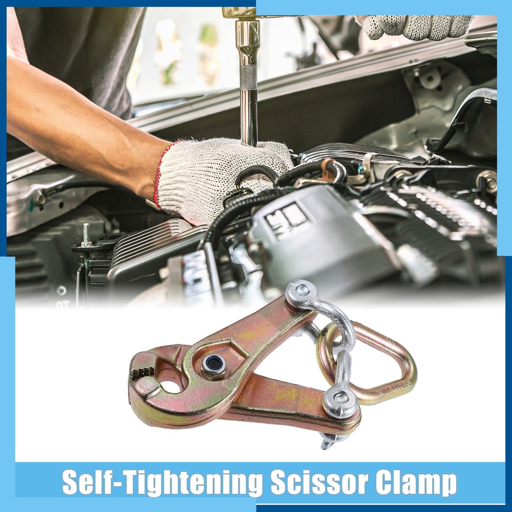 Universal Pack (1) Body Clamp with Self Tightening Grip Frame Pulling Repair