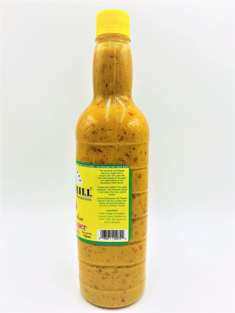 Barbados Hot Pepper Sauce - 26 oz