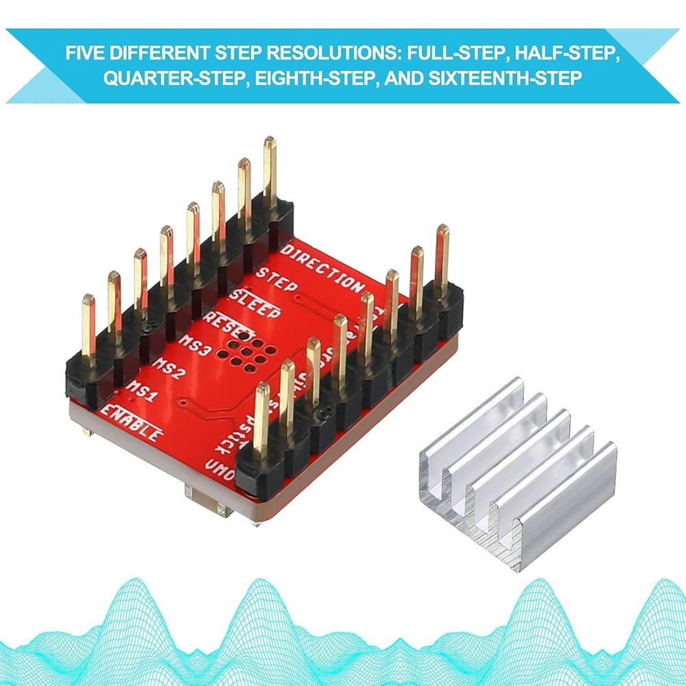 Stepper Motor Driver Module Set 10pcs for 3D Printers Reprap RAMPS1 4