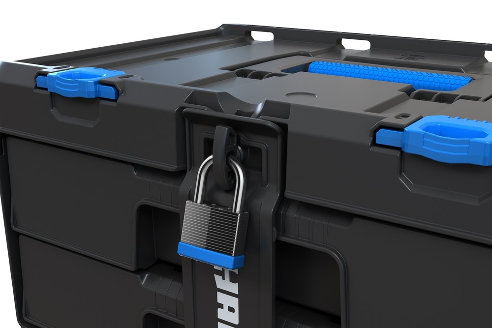 Stack System Two Drawer Tool Box Fits Hart's Modular Storage Organization System
