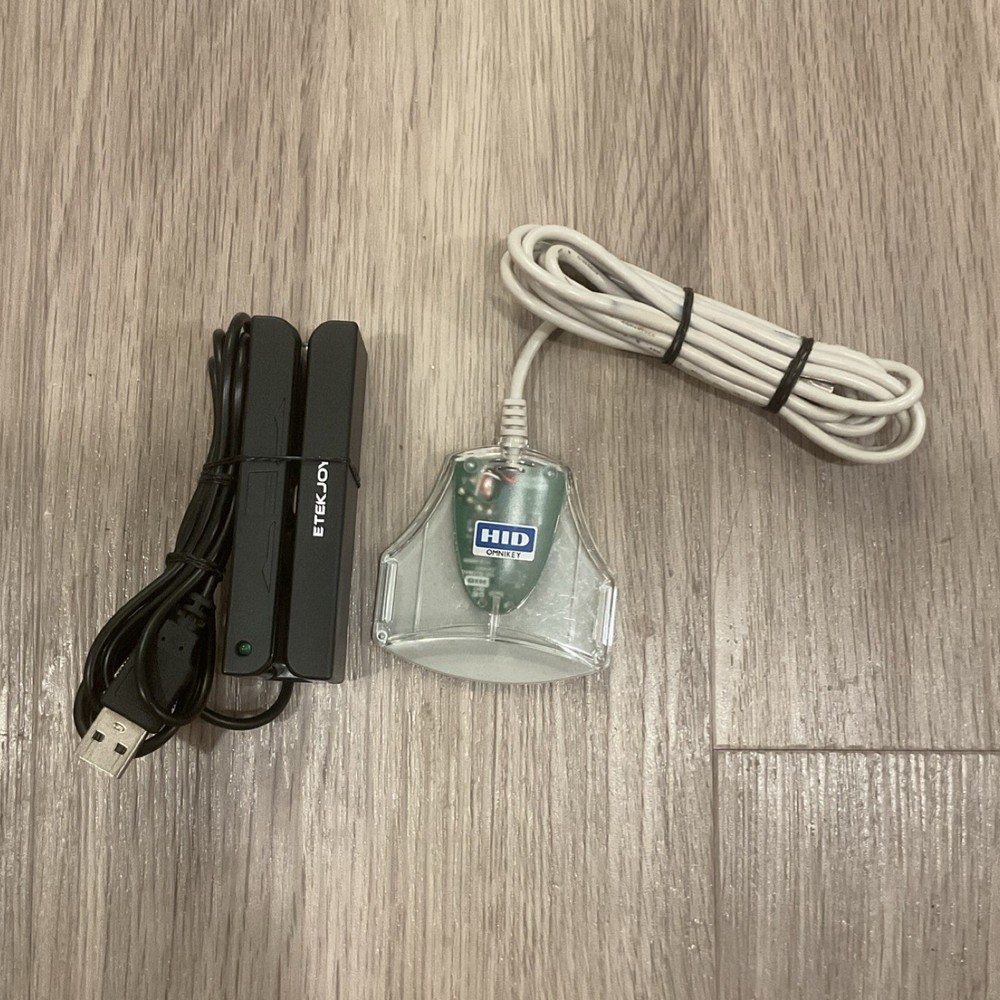 HID OMNIKEY RFID Card Reader USB & ETEKJOY RFID Card Reader USB Lot