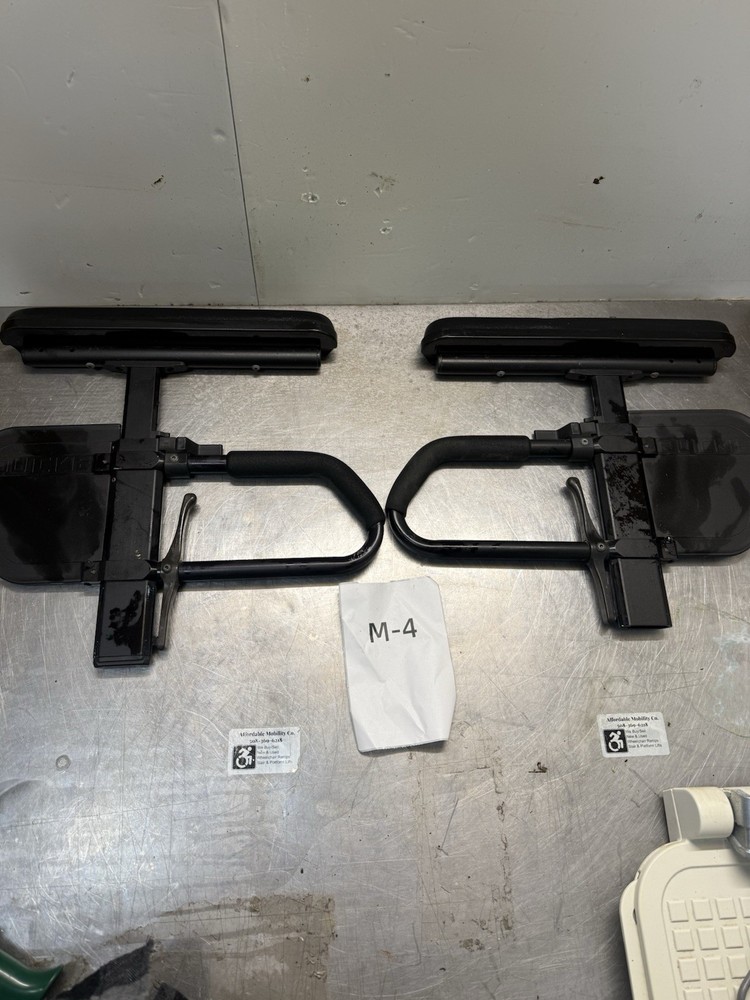 Ki Mobility Manual Wheelchair Adjustable Armrest Assembly USED