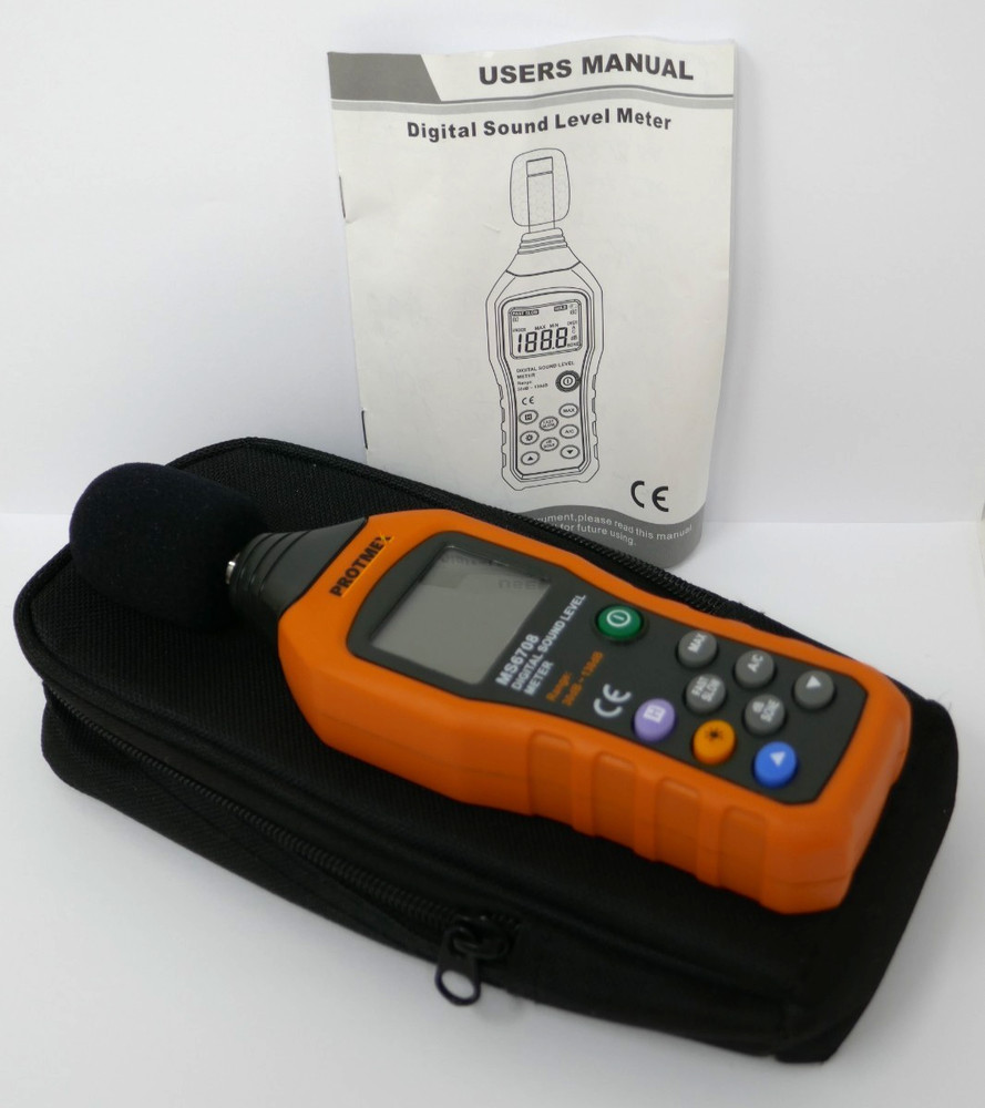 Protmex Sound Level Meter Digital Sound Level Meter Reader PT6708