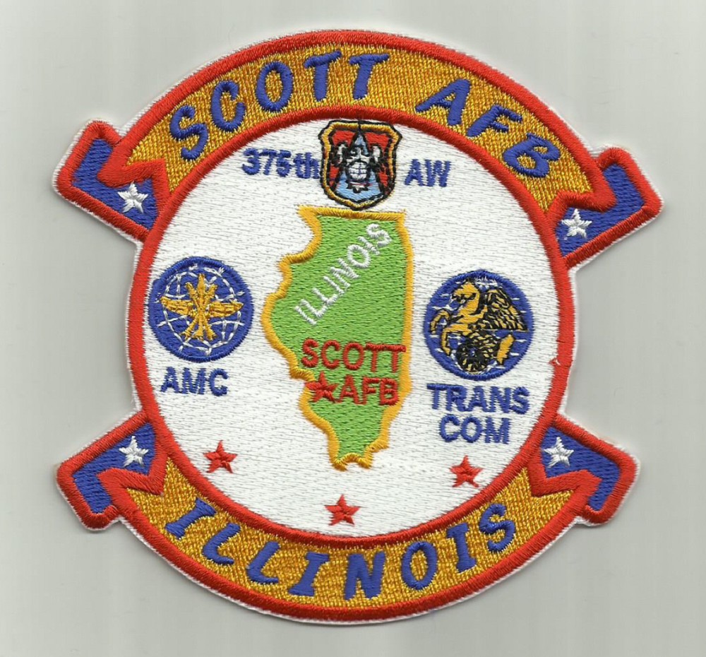 SCOTT AFB, ILLINOIS, AMC, TRANSCOM, 375TH AW     Y