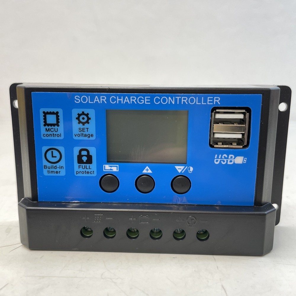 ALLPOWERS 20A Solar Charger Controller Solar Panel Battery Intelligent Regulator