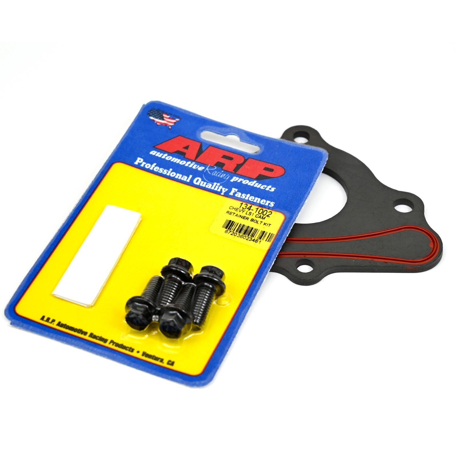 Camshaft Thrust Retainer Plate LS with ARP 134-1002 Bolts LS1 5.3 5.7 6.0 6.2