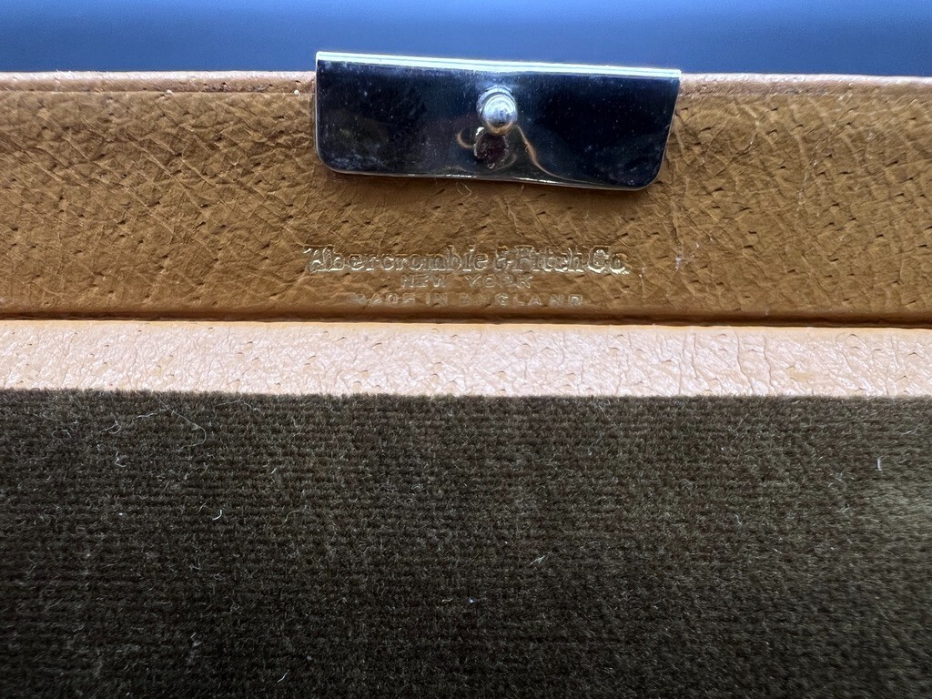 Abercrombie & Fitch Equestrian Riding Boot Lift Made in England in Pigskin Box