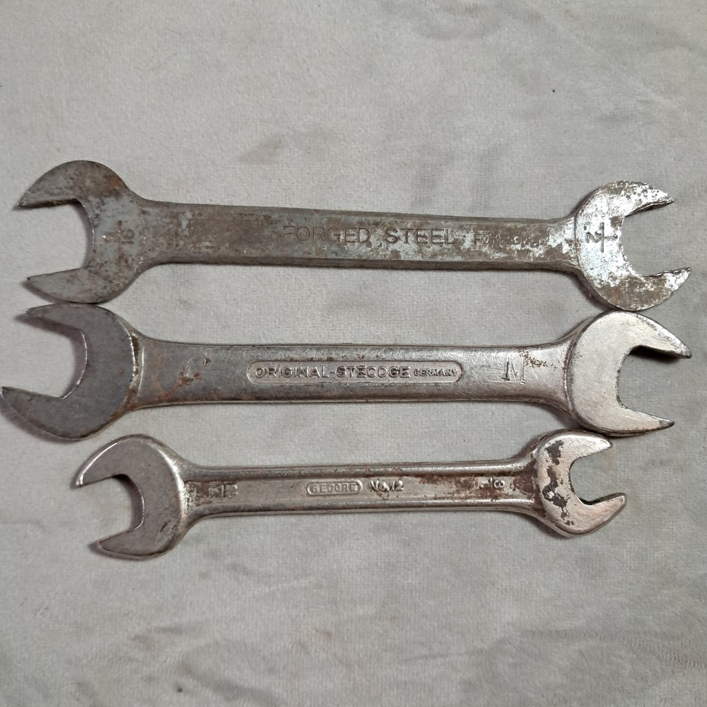Vintage Open Ended Spanner Bundle, inc 2x Nissan