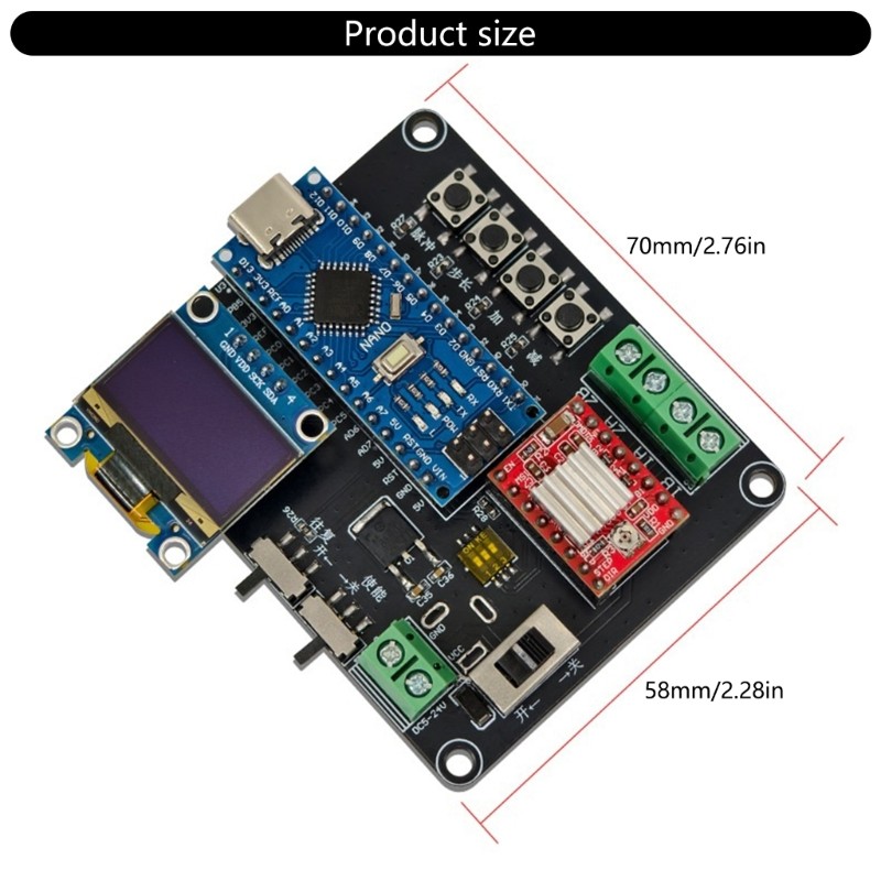 Advanced Chip Stepper Motor Control Module Board For Automation