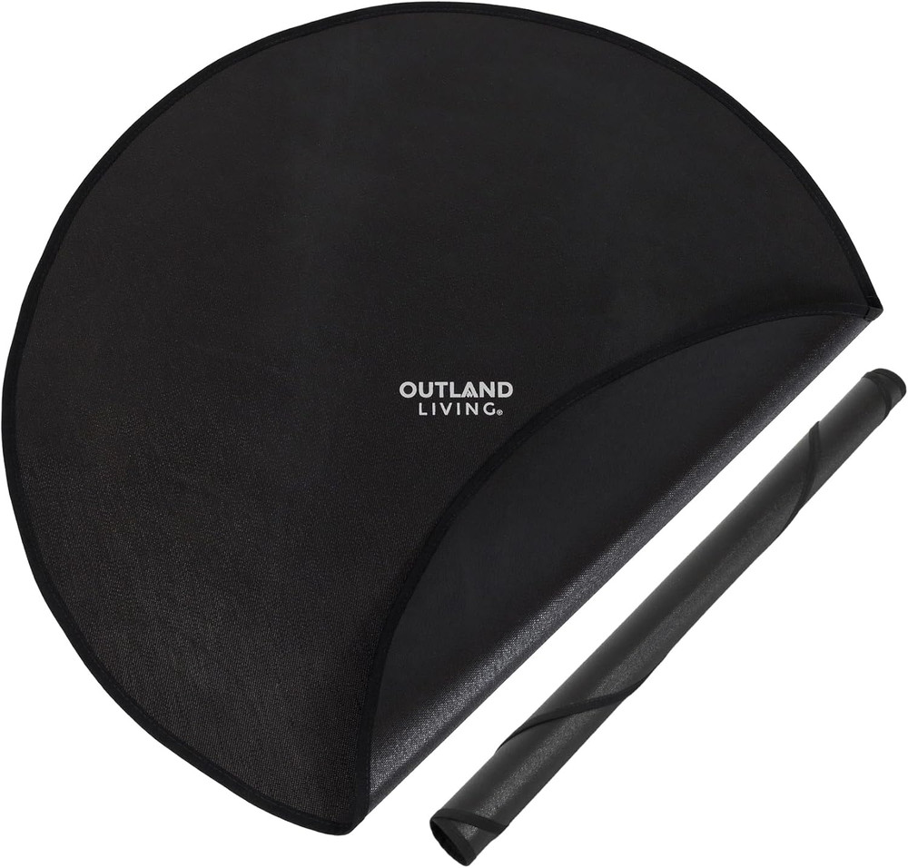 34" Flame Resistant Fire Mat - High-Temperature Resistant Surface Protector for