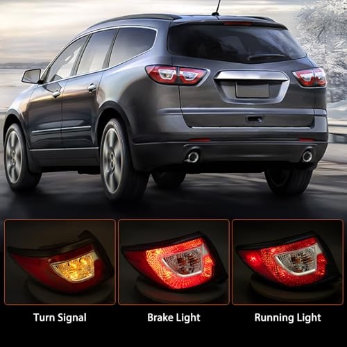 Tail lights assembly for Chevy Traverse 2013 2014 2015 2016 2017 Outer DRIVER