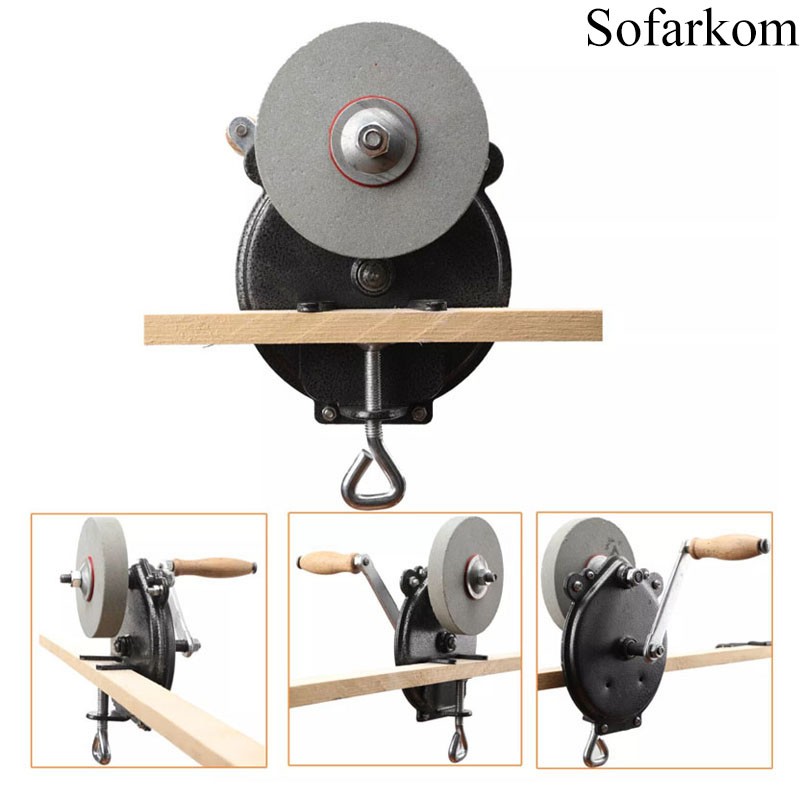 Sofarkom Grinding Tips for Hand-operated Grinding Wheels Sharpene Polish Tool