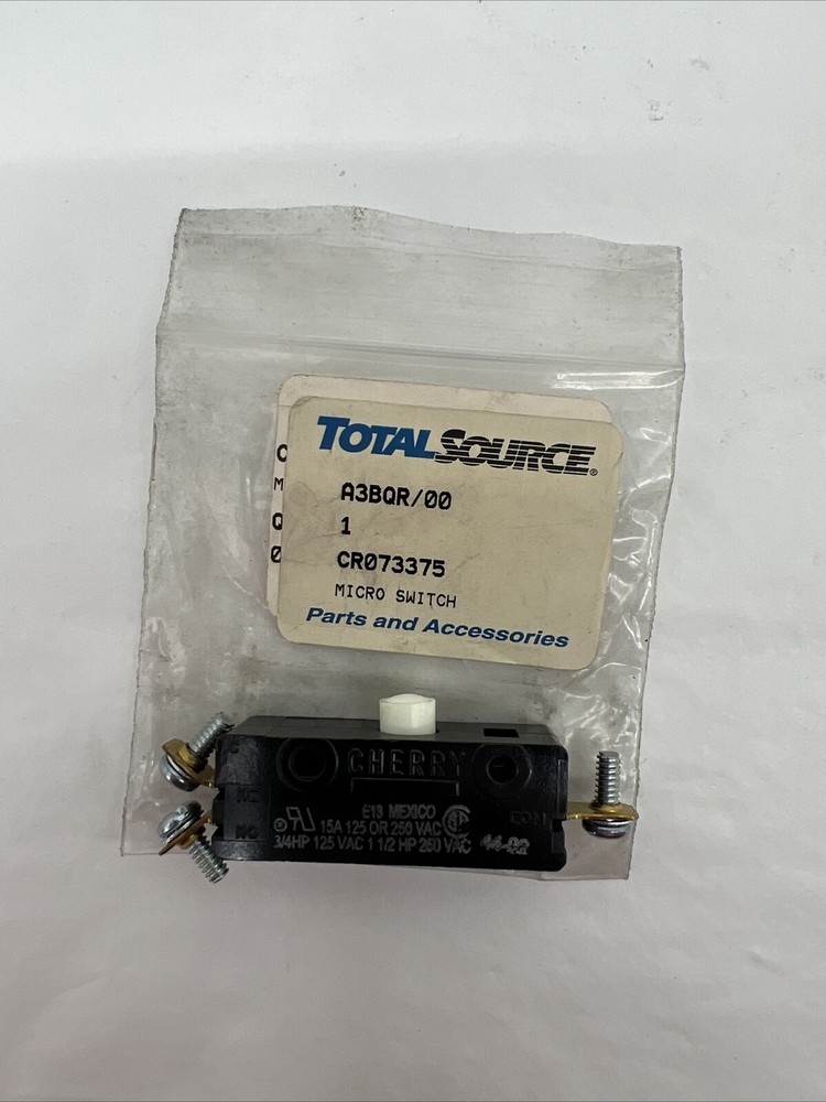 Cherry 0E13-00E0 15A 125/250V Momentary Push Button Switch