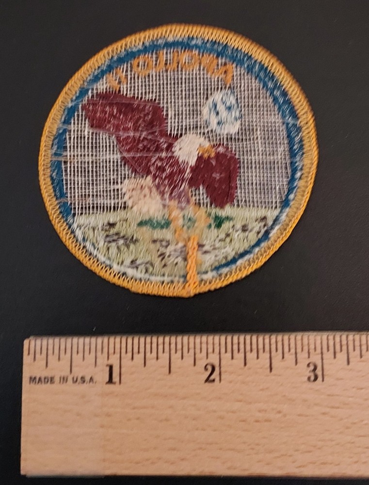 NASA Apollo 11 Astronaut Emblem Patch ~ 3"