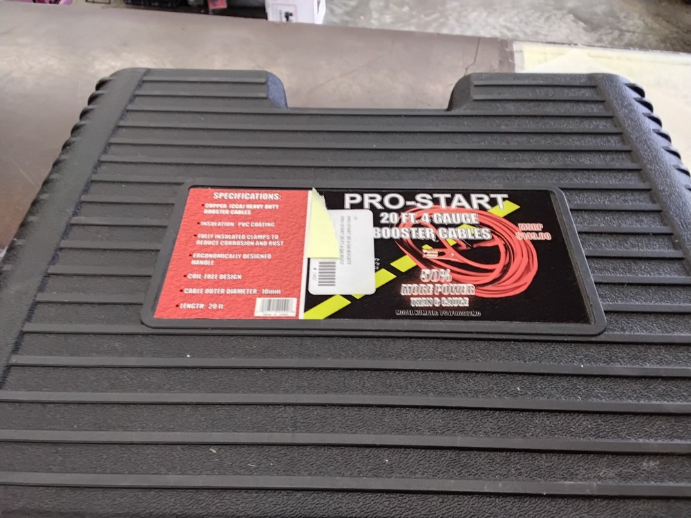 Pro-Start 20 Ft  4 Gauge Jumper Cables