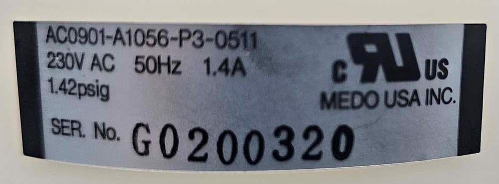 Medo Compressor Model AC0901-A1056-P3-0511 ++