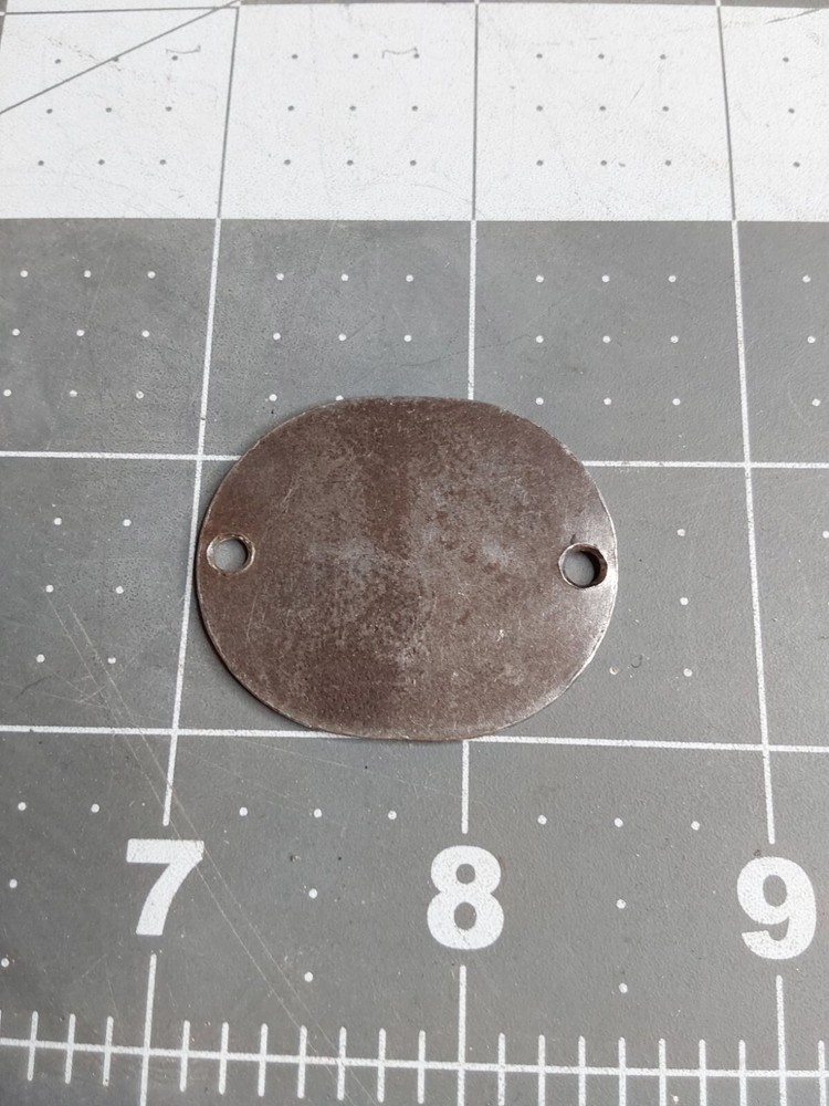 WWII US Navy Dog Tag Dogtag Neal Ralph Leiby USS Sumter