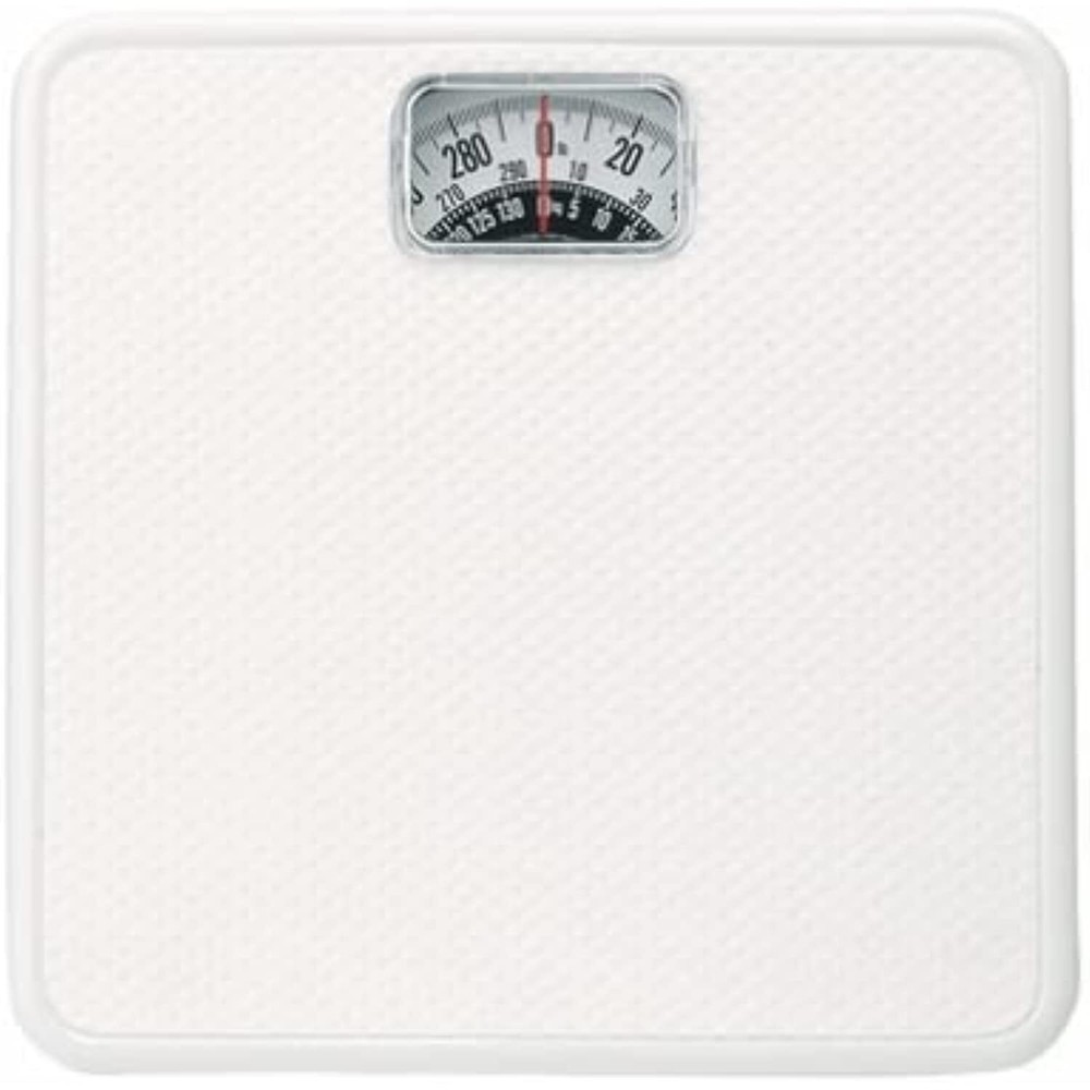 Taylor Precision Products White Square Mechanical Bath Scale