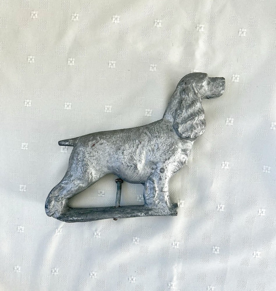 Mailbox topper / ornament / Fence Topper - Dog Design