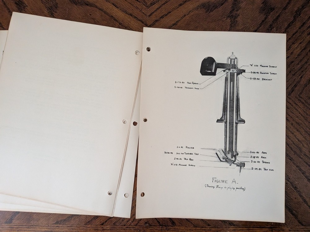 Wurlitzer Simplex Instructions Manual