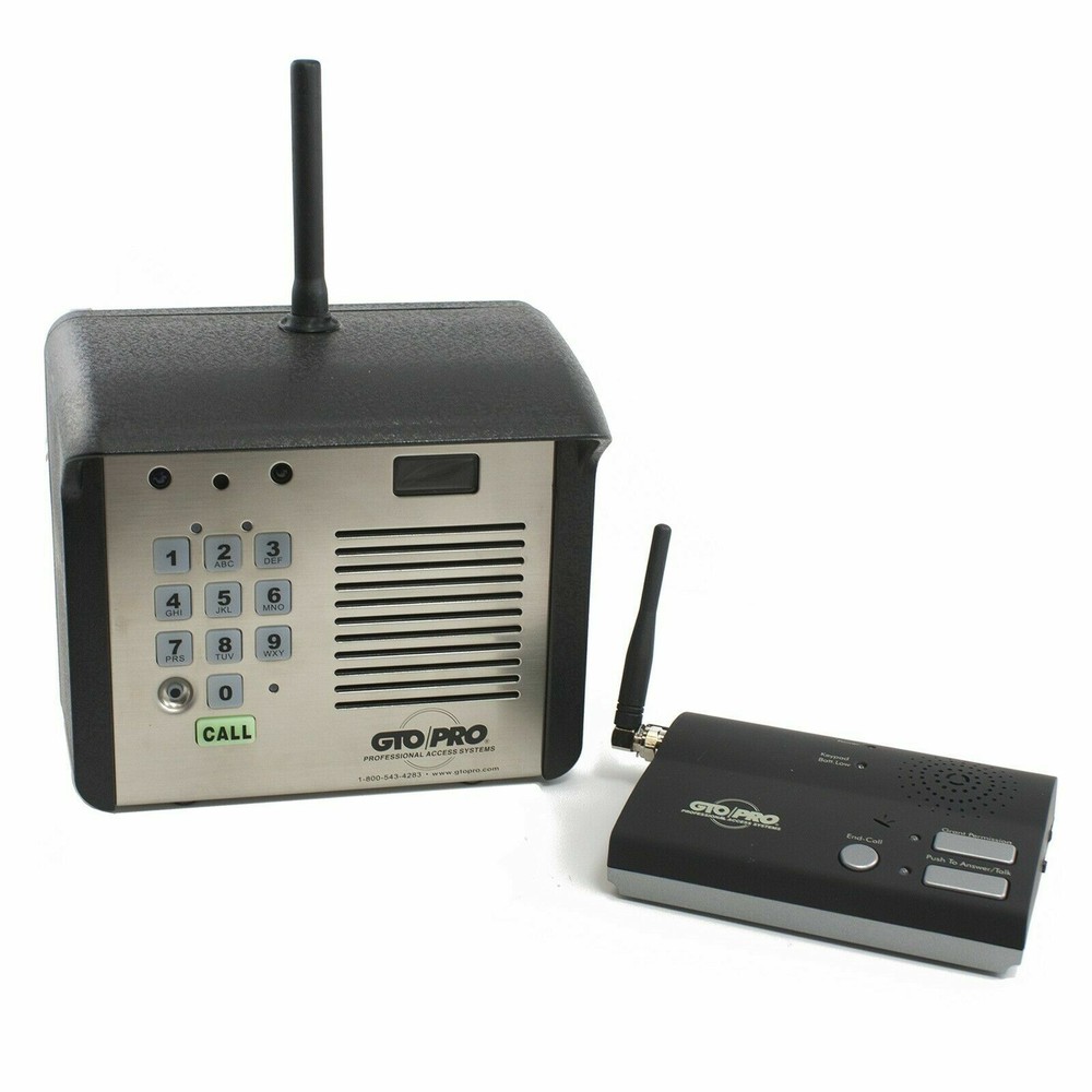 Linear F6100MBC Wireless Intercom with Interior Base - Gate Openers Access Entry