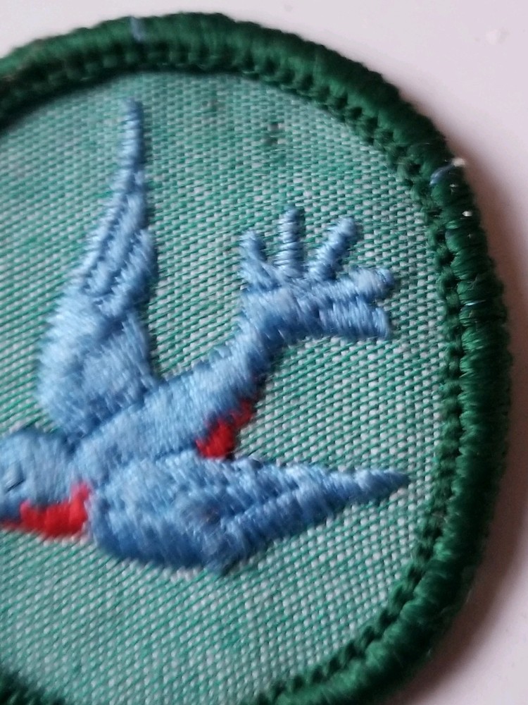 Blue Swallow Patch