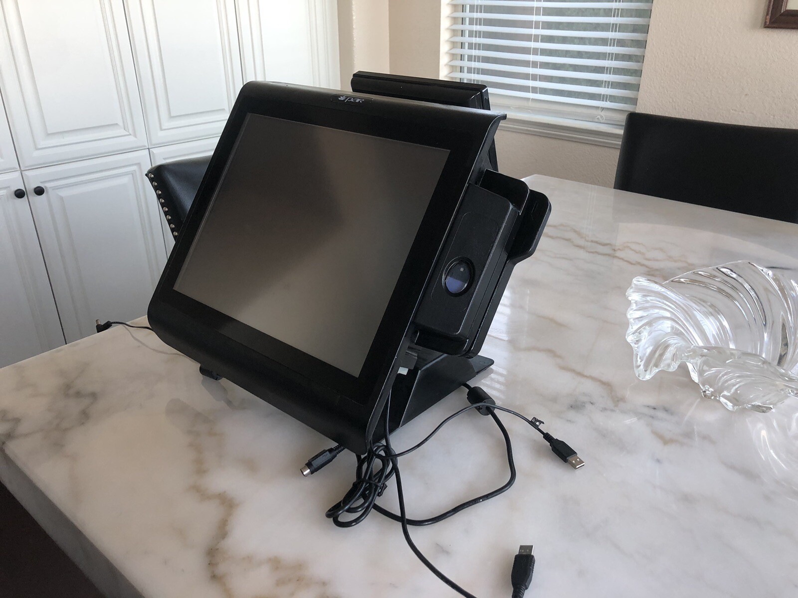 Par M7700 Series Model -M7700B-15-001 POS Touch Terminal