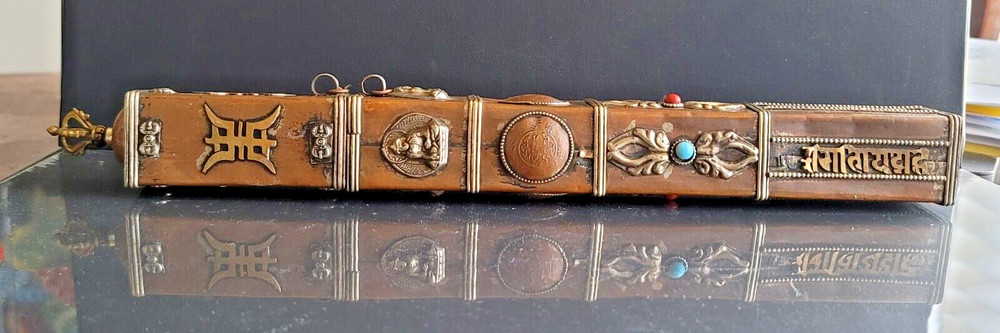 VINTAGE TIBETAN INCENSE HOLDER