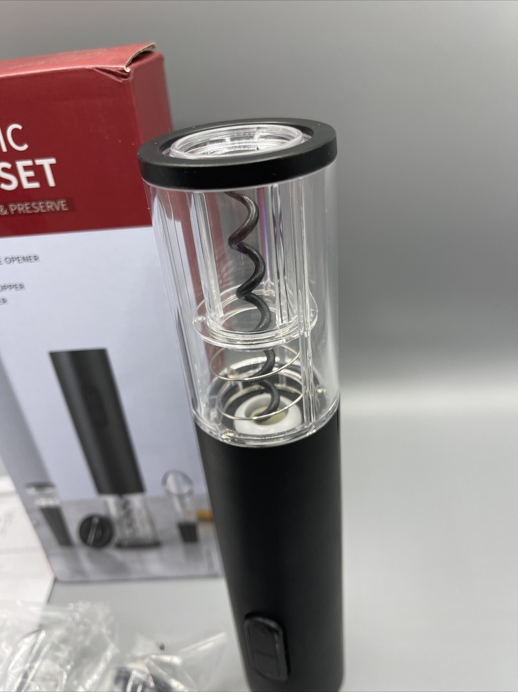 Electric Wine Bottle Opener Set Battery Operated