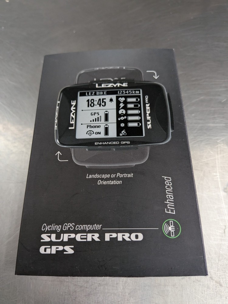 Lezyne Super Pro GPS Cycling Computer