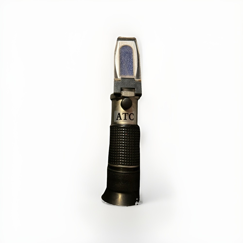 Portable Brix Refractometer with ATC, Accurate Dual Scale Meter...