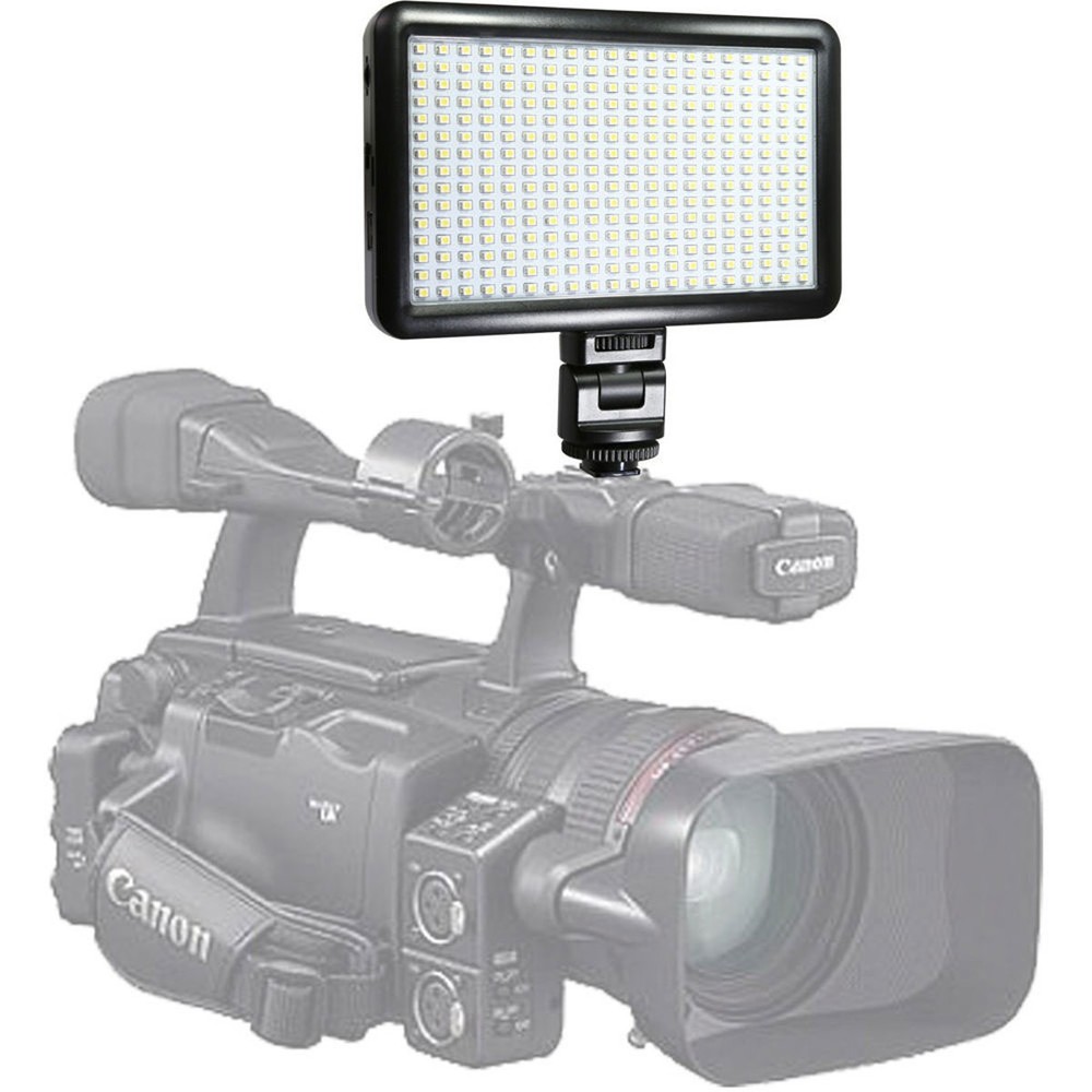 VidPro LED-300 On-Camera Daylight-Balanced LED Light Kit