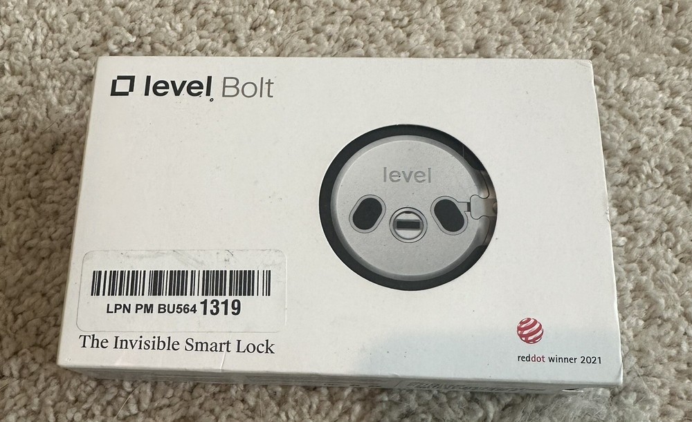 Level Bolt Bluetooth Smart Lock Chrome Silver C-D11U NIB