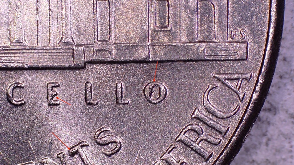 2021 P Jefferson Nickelwith Multiple Reverse Die Chips(#77427)