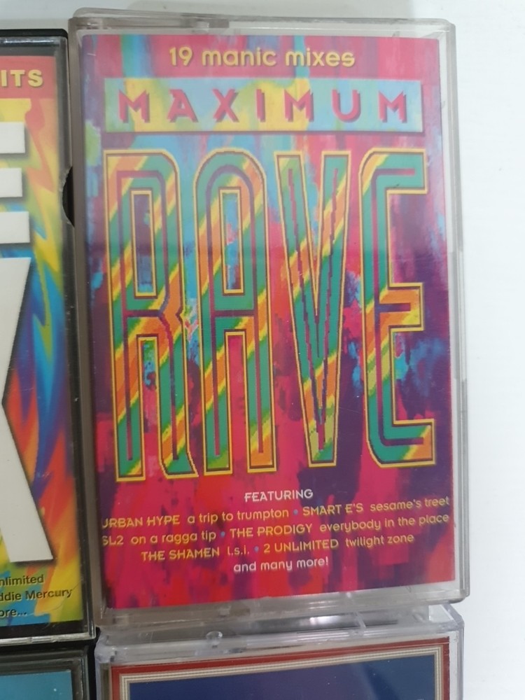 Original Cassette Tapes Joblot Bundle x 7
