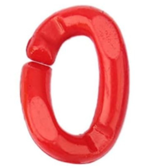 1 Pc Plastic Bird Toy part, red, Used