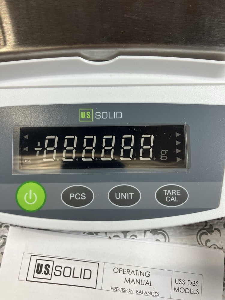 U.S. Solid 3000g x 0.01 g Precision Balance AC/DC Power Supply Missing