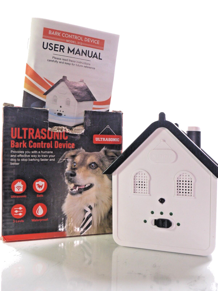 ULTRASONIC Bark Control Training Device Safe, Humane & Waterproof with 3 Levels