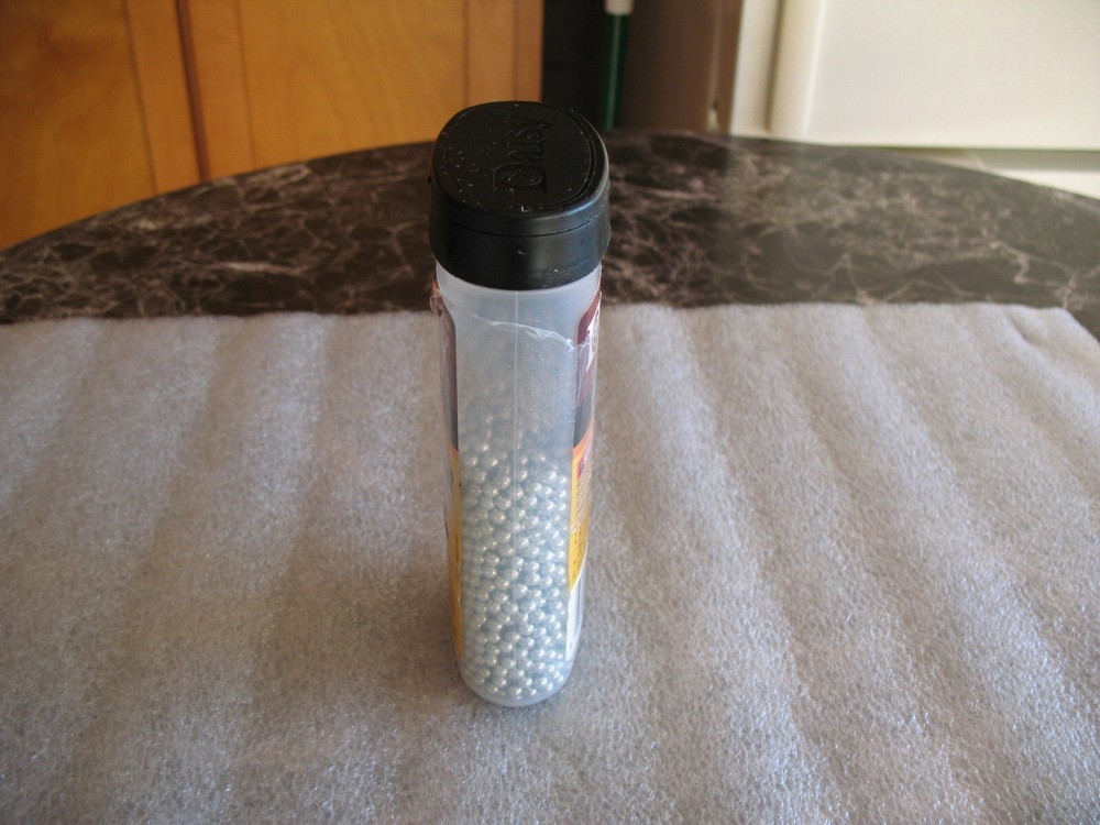 DAISY BBs, Zinc Plated, Ultra Smooth, #0040, Partial Container