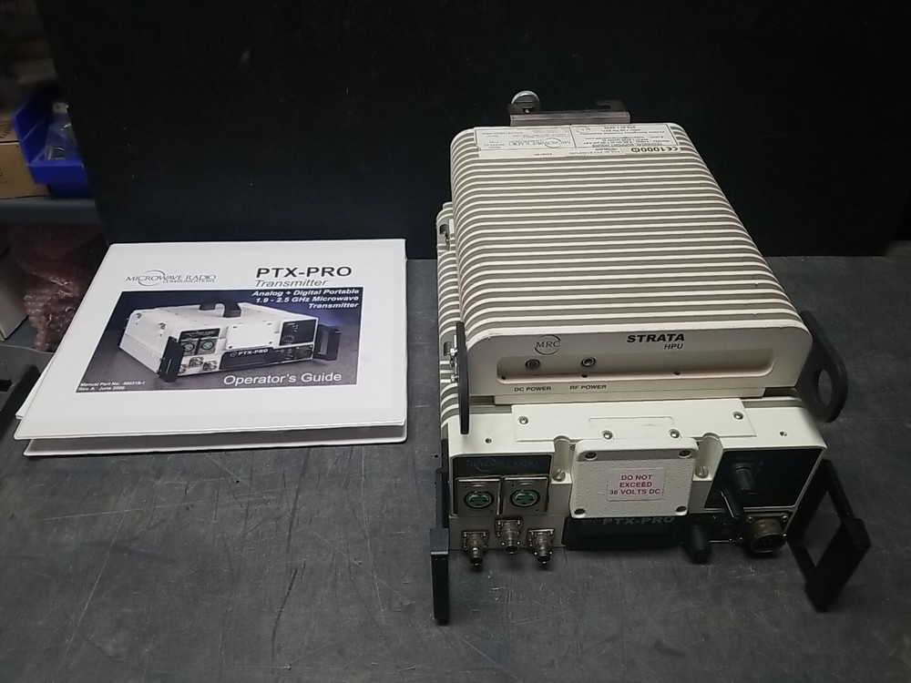 Portable Broadcasting TX Unit, MRC, PTX–PRO & STRATA HPU