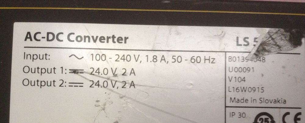 Powe One LS5 AC - DC converter 24 VDC, 2A Galaxy