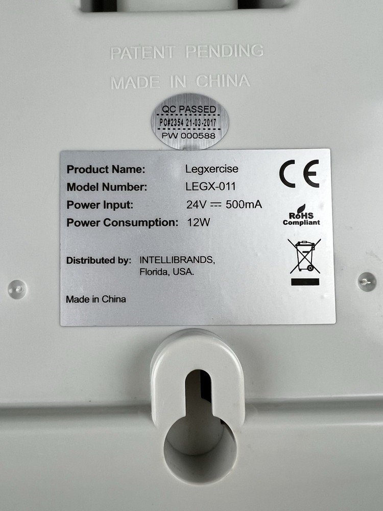 LegXercise LEGX-011 Motorized Leg Activator Exercise Machine