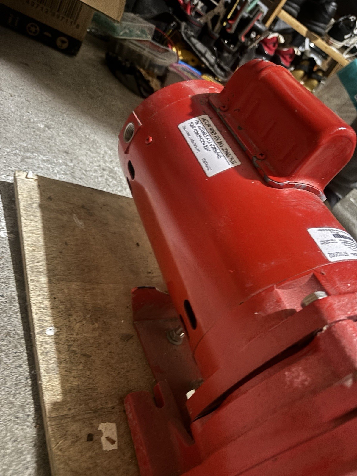 Red Lion Sprinkler Pump RL-SPRK200-BR Sprinkler Pump 2.0 HP *UNTESTED*