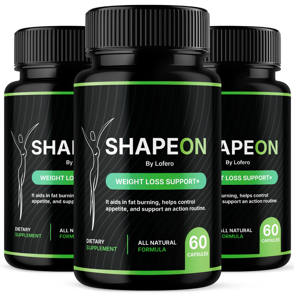 (3 Pack) Shape On Capsules Weight Loss Support ShapeOn Diet Pills Burner (180ct)