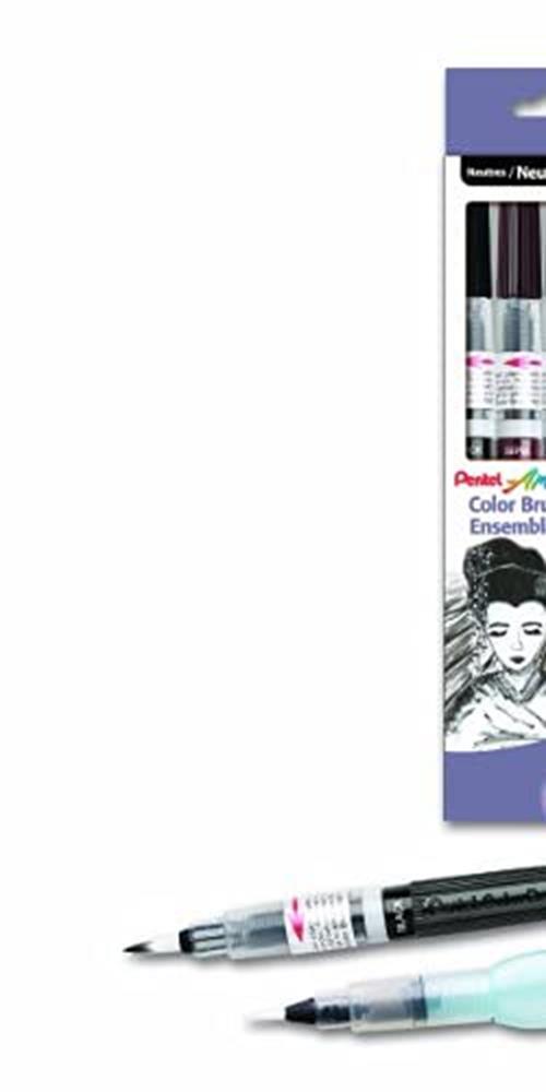 Pentel Arts Aquash Water Brush Assorted Styles