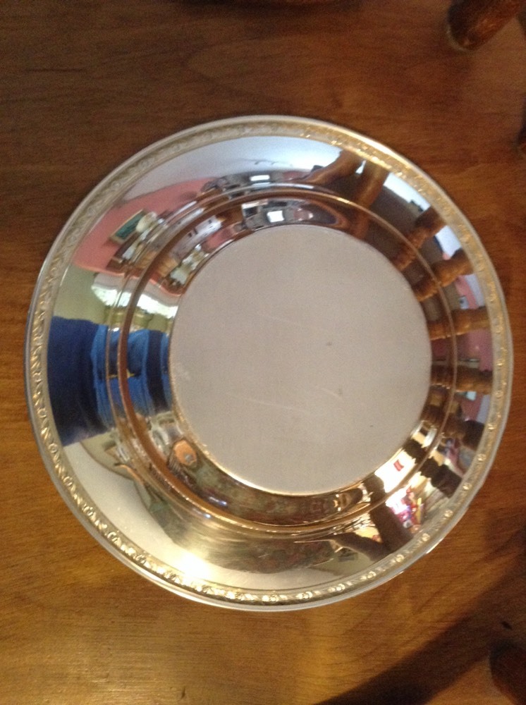 Silverplate Reed and Barton serving bowl