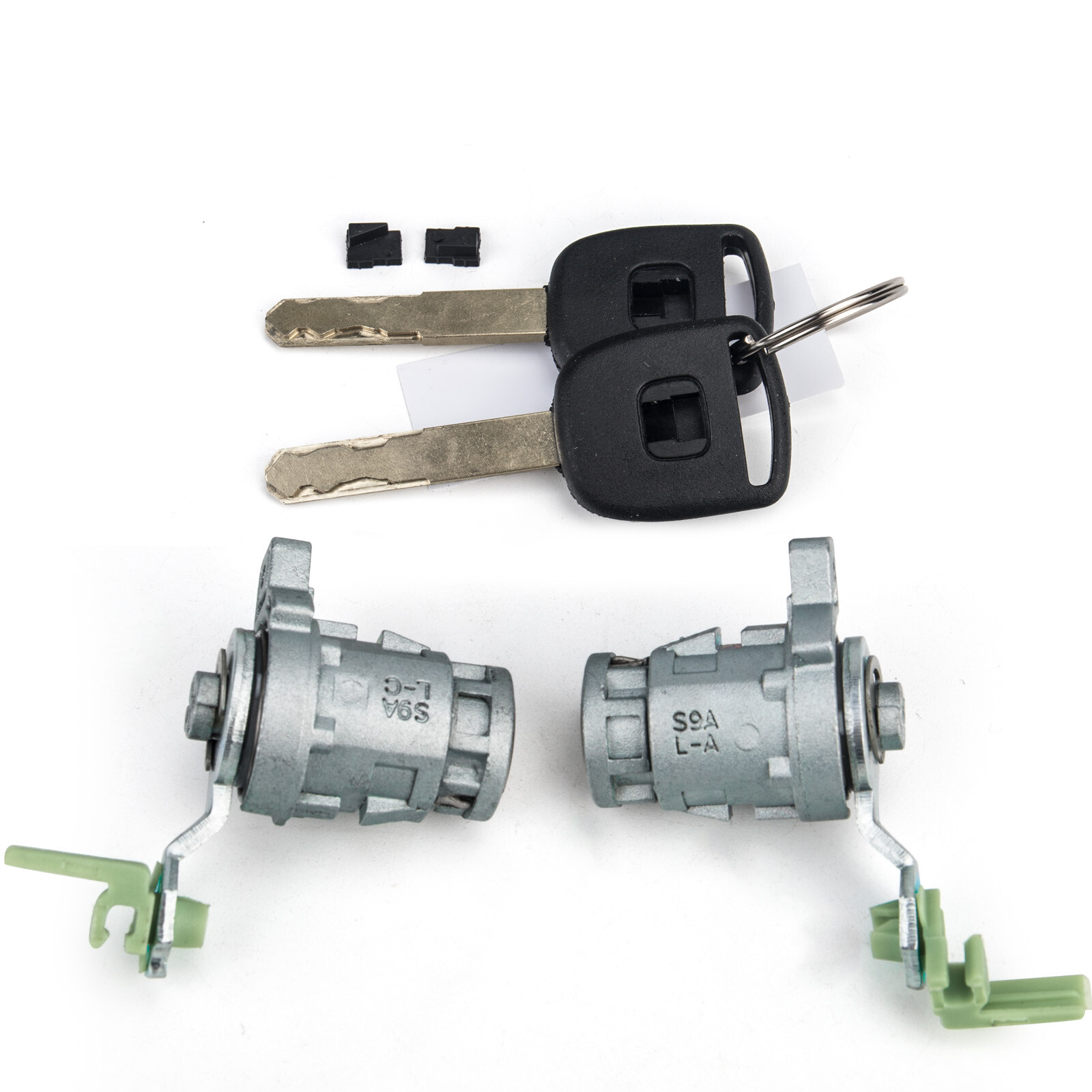 Fit 2002-2006 Honda CRV CR-V 2.4L Left & Right Door Lock Cylinder w/ 2 Keys