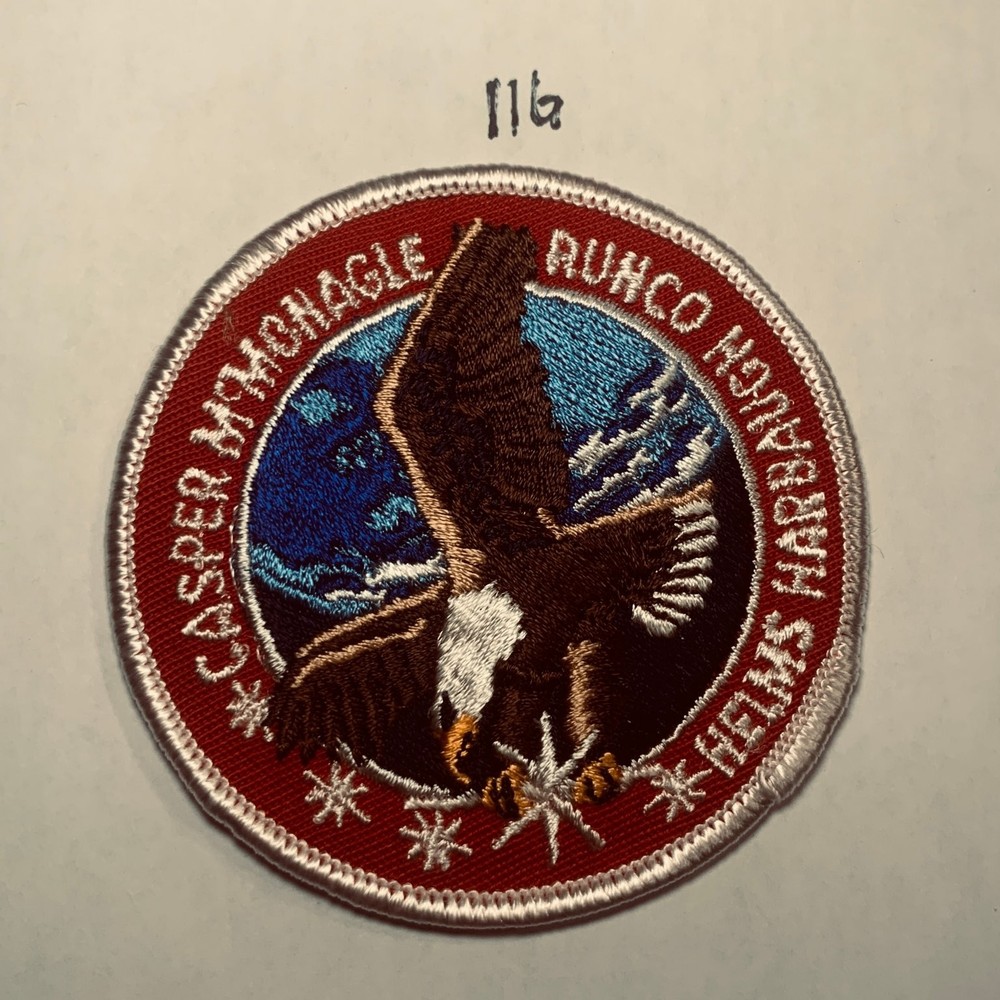 Embroidered Firefighting & Rescue Patch Eagle CASPER MCMONAGLE RUHCO MARBAUGH